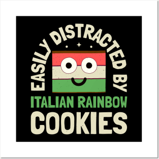 Easily Distracted By - Italian Rainbow Cookie Posters and Art